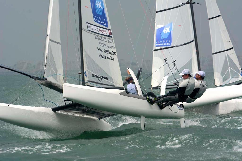2014 Nacra 17 European Championship © Antoine Beysens